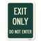 Signmission Safety Sign, 18 in Height, Aluminum, 24554 A-1824-24554 - alternate 1
